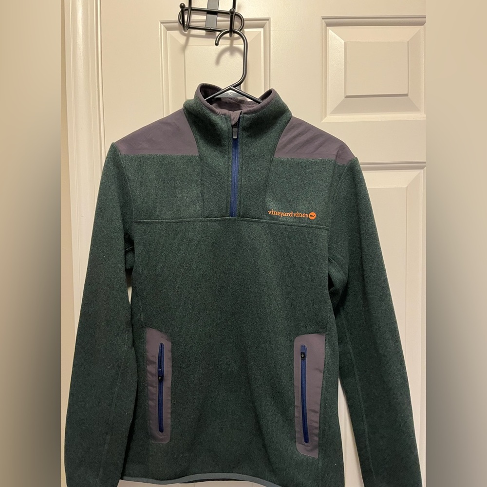 MEN’S VINEYARD VINES 1/4 ZIP SIZE XS